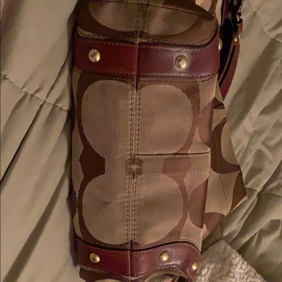 Brown Coach purse - Picture 5 of 5